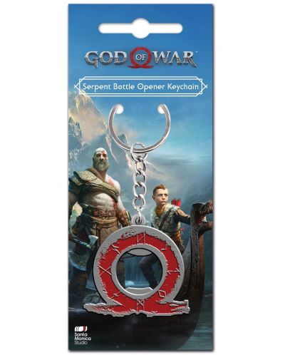 God of War Keychain Serpent Bottle Opener - 1