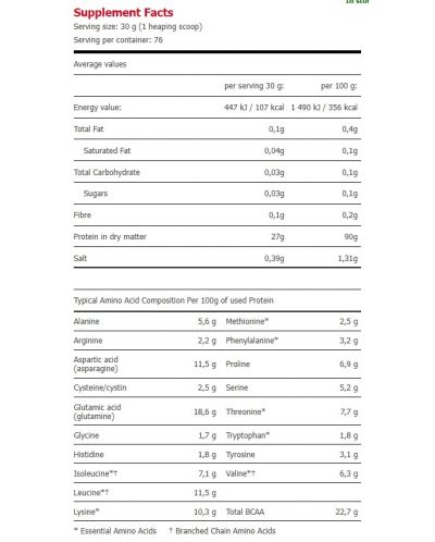 Gold Isolate Whey Protein, банан, 2.28 kg, Amix - 2