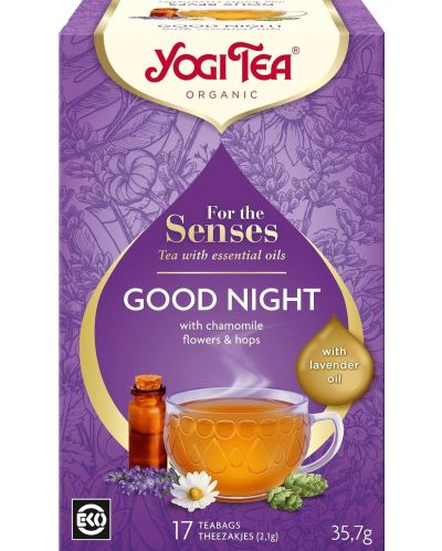 Good night Билков чай, 17 пакетчета, Yogi Tea - 1