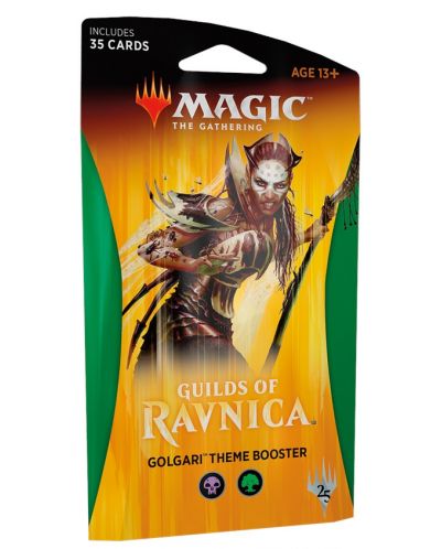 Magic the Gathering: Guilds of Ravnica Theme Booster – Golgari (black/green) - 1