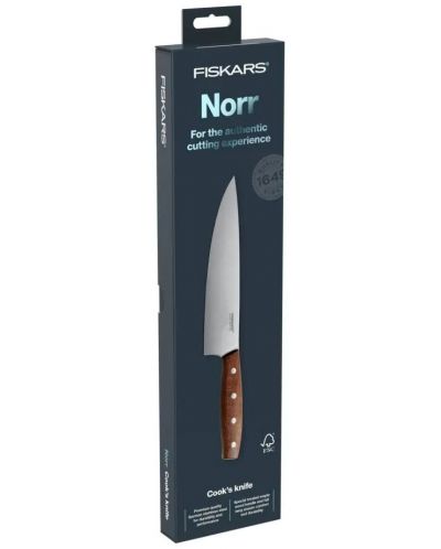 Готварски нож Fiskars - Norr, 20 cm - 6