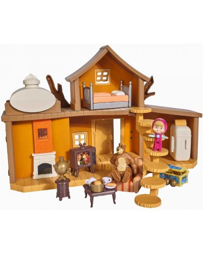 Голяма къща на мечока Simba Toys - Маша и мечока - 1