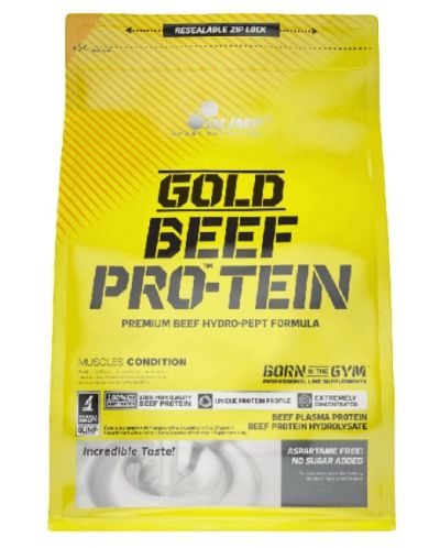 Gold Beef Pro-Tein, боровинка, 700 g, Olimp - 1