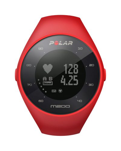 GPS часовник за бягане Polar M200 - червен - 1