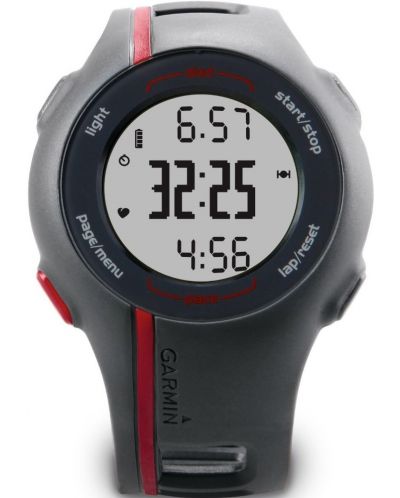 Garmin Forerunner 110 за мъже с пулсомер - черно/червено