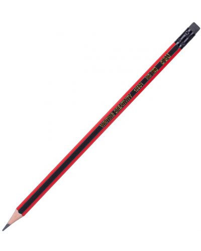 Графитен молив с гума Deli - E10901, НВ - 1