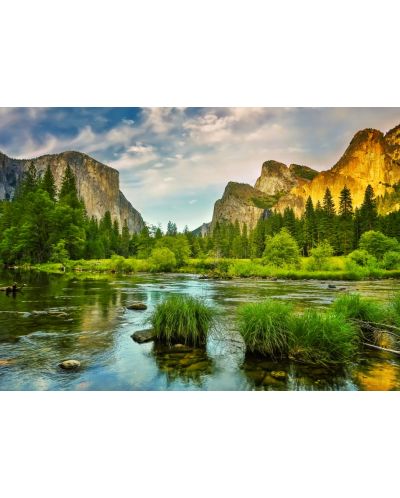 Пъзел Grafika от 1000 части - Национален парк Йосемити, САЩ - 1