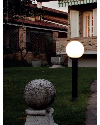 Градинска лампа Smarter - Sfera 250 9780, IP44, E27, 1x42W, черено-бяла - 3