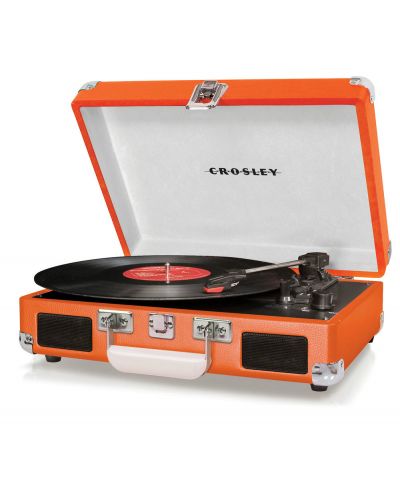 Грамофон Crosley - Cruiser Deluxe, полуавтоматичен, оранжев - 2