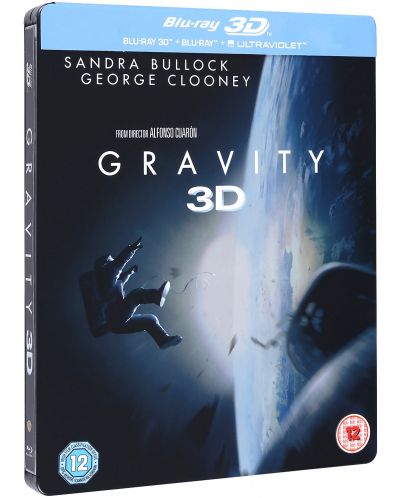 Gravity - Limited Edition Steelbook 3D+2D (Blu-Ray) - 1