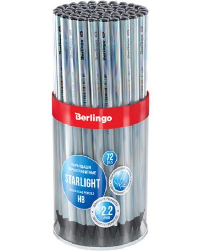 Графитен молив Berlingo - Starlight, HB - 2