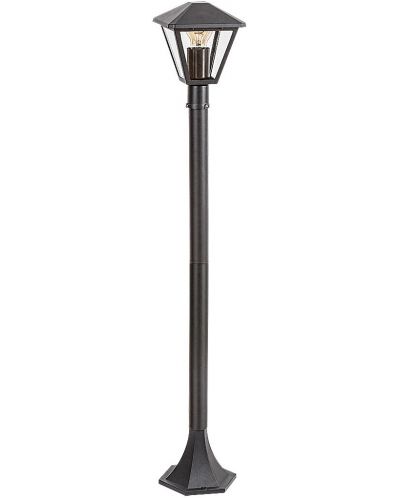 Градинска лампа Rabalux - Paravento 7150, IP44, 1 x 40W max, черна - 1