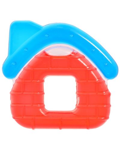 Гризалка Lorelli Baby care - Къщичка, червена