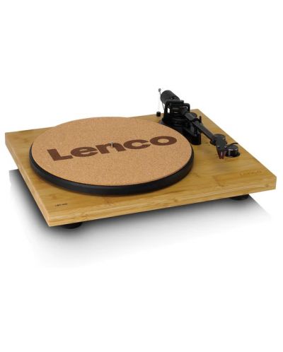 Грамофон Lenco - LBT-335BA, автоматичен, Bamboo/Black - 4