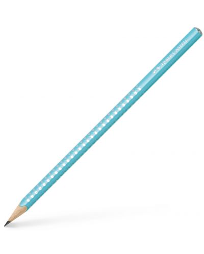 Графитен молив Faber-Castell Sparkle - Перлен тюркоаз - 1
