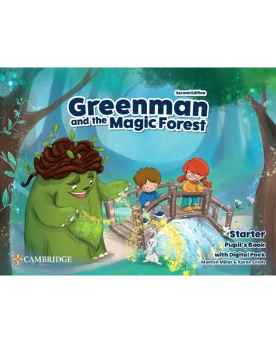 Greenman and the Magic Forest Starter Pupil’s Book with Digital Pack 2nd Edition / Английски език - ниво Starter: Учебник с код - 1