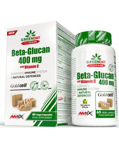 GreenDay Beta-Glucan, 60 капсули, Amix - 1