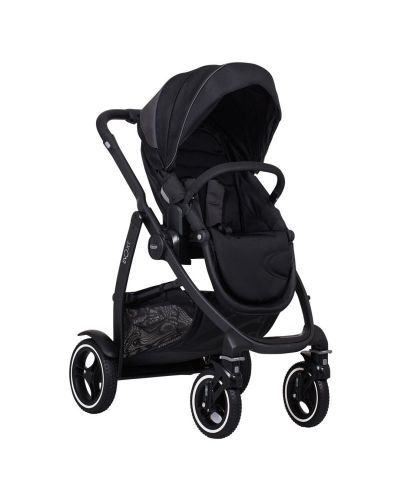 Комбинирана количка Graco 3 в 1 - Evo XT, Black Grey