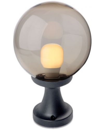 Градинска лампа Smarter - Sfera 200 9764, IP44, E27, 1x28W, черно-опушена - 1