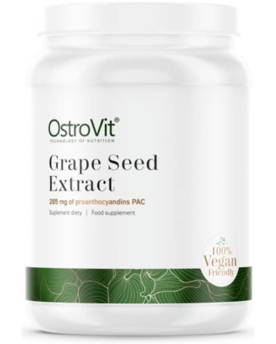 Grape seed Extract Powder, 50 g, OstroVit - 1