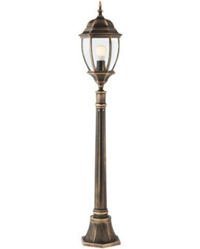 Градинска лампа Smarter - Sevilla 9608, IP44, E27, 1x42W, антично черна - 1