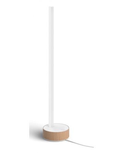 Градиентна смарт лампа Philips -  Gradient Signe, 11.8W, дъб - 2