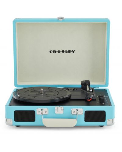 Грамофон Crosley - Cruiser Plus, ръчен, син - 1