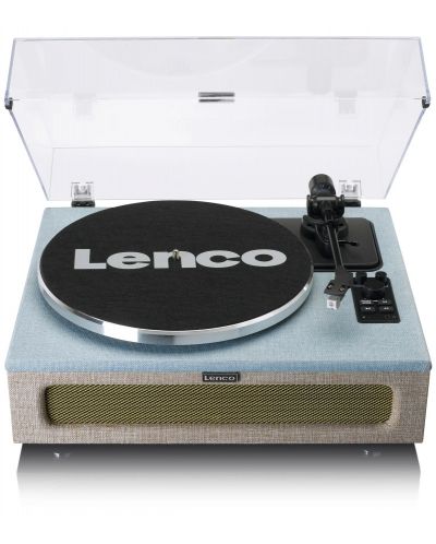 Грамофон Lenco - LS-440, автоматичен, Blue-Taupe - 1