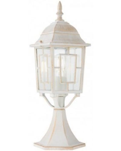 Градинска лампа Smarter - Melton 9710, IP44, E27, 1x42W, антично бяла - 1
