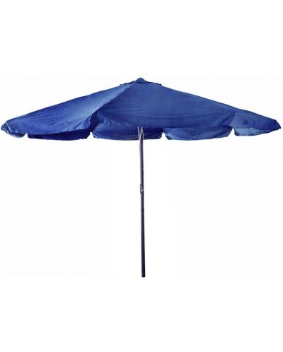 Градински чадър Muhler - 3.5 m, син - 1