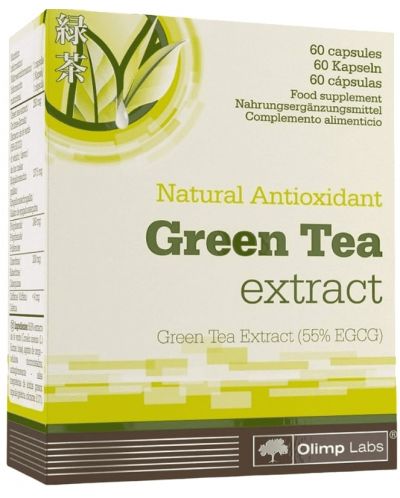 Green Tea Extract, 60 капсули, Olimp - 1