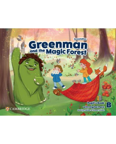 Greenman and the Magic Forest Level B Pupil's Book with Digital Pack 2nd Edition / Английски език - ниво B: Учебник с код - 1