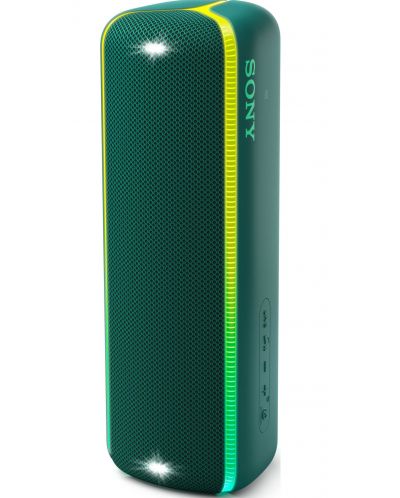 Портативна колонка Sony - SRS-XB32, зелена - 4