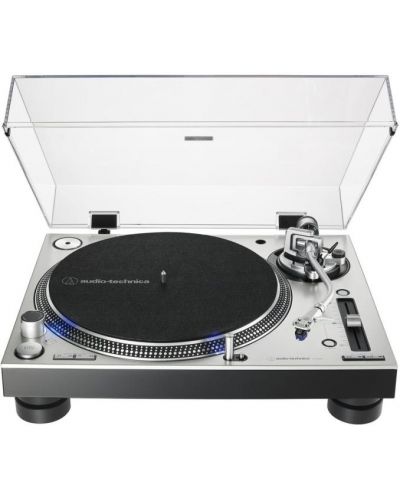 Грамофон Audio-Technica - LP140XPSVE, ръчен, сребрист - 1