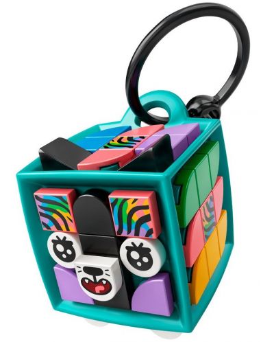 Гривна LEGO Dots - С табелка за чанта Neon Tiger (41945) - 10