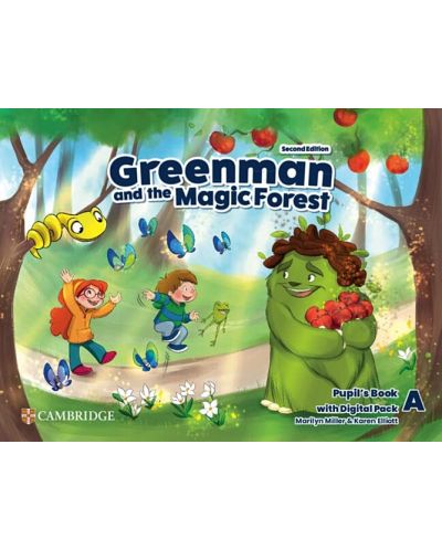 Greenman and the Magic Forest Level A Pupil's Book with Digital Pack 2nd Edition / Английски език - ниво A: Учебник с код - 1