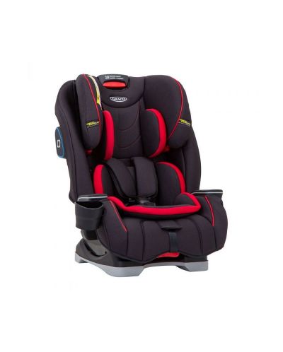 Столче за кола Graco - SLIMFIT, Fiery Red, 0-12 години