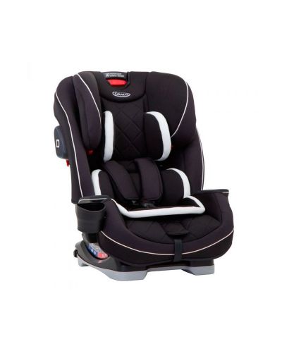 Столче за кола Graco - SLIMFIT LX IsoFix, Midnight Black, 0-12 години