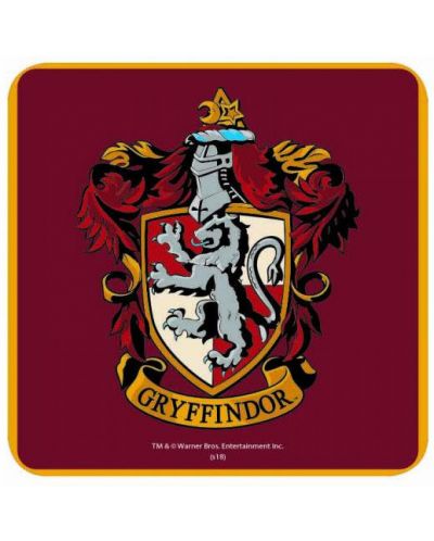 Подложки за чаши Half Moon Bay - Harry Potter: Gryffindor, 6 броя - 1