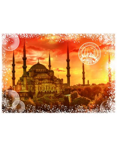 Пъзел Grafika от 1000 части - Околосветско пътуване, Турция - 1