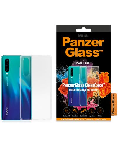 Калъф PanzerGlass - ClearCase, Huawei P30, прозрачен - 3