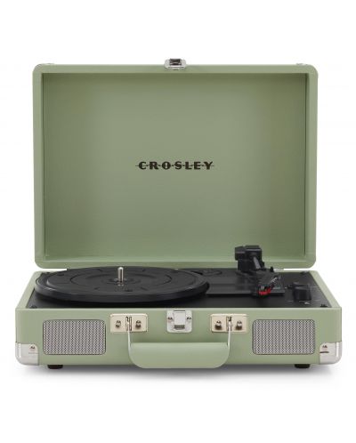 Грамофон Crosley - Cruiser Plus, ръчен, зелен - 1