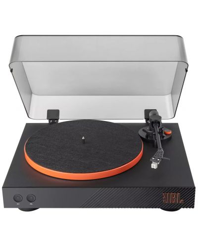 ГрамофонJBL-SpinnerBT,черен/оранжев-Разопакован