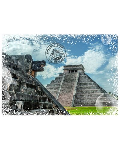 Пъзел Grafika от 1000 части - Околосветско пътуване, Мексико - 1