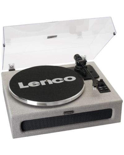 Грамофон Lenco - LS-440, автоматичен, сив - 2