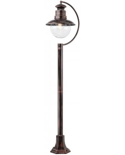 Градинска лампа Smarter - Scott 9047, IP44, E27, 1x42W, антично черна - 1