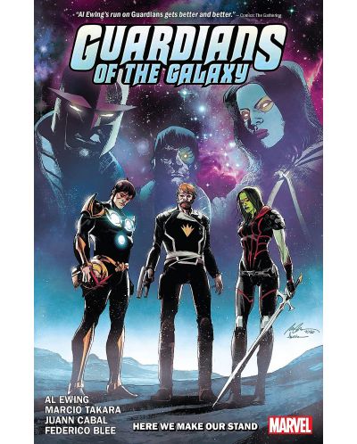 Guardians of the Galaxy by Al Ewing, Vol. 2: Here We Make Our Stand - 1