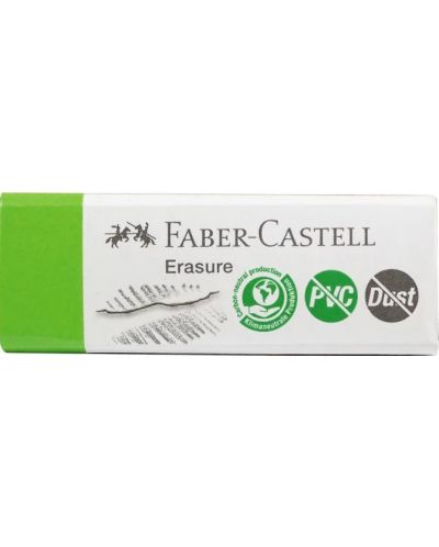 Гума Faber-Castell Dust-Free - Зелена - 1