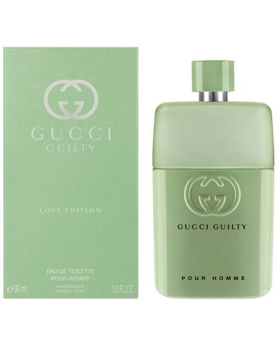 Gucci Тоалетна вода Guilty Love Edition Pour Homme, 90 ml - 1
