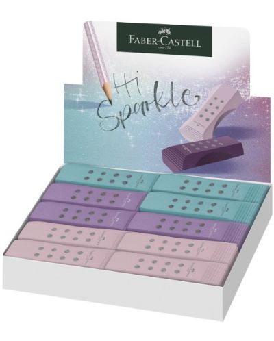 Гума Faber-Castell Sparkle - Rollon, асортимент - 1